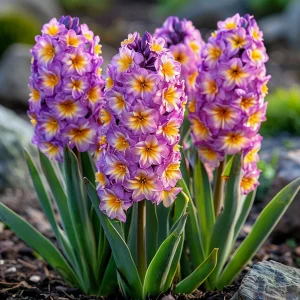 Гиацинт Пинк Перпл купить по цене от 2099р. в интернет-магазине «Посадика» с доставкой почтой в в Борзяе и по всей России – [изображение №1].